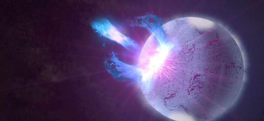 Новый рекорд самого сильного магнитного поля во Вселенной: 1,6 миллиарда тесла