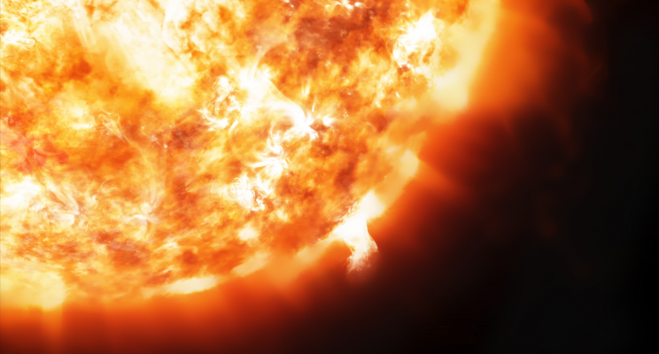 Солнечная буря, приближающаяся к Земле, может ударить по магнитному полю планеты
