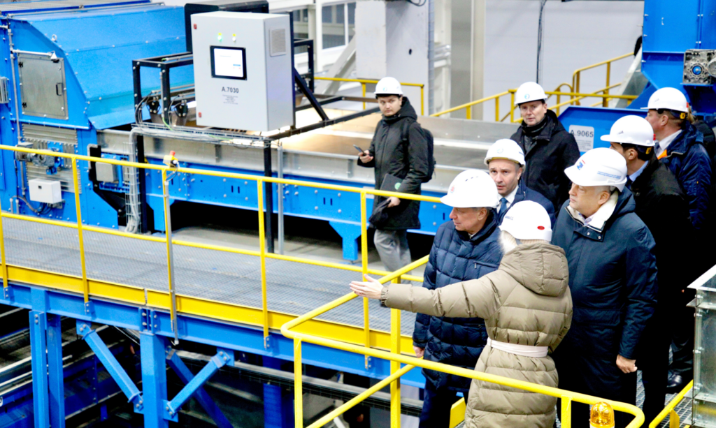 НЭО запустил комплекс переработки отходов мощностью 200 тыс. тонн в год в Санкт-Петербурге