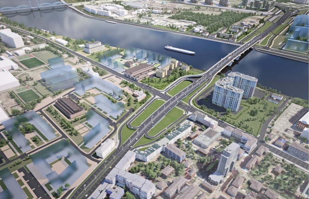 В Петербурге строительство Большого Смоленского моста начнут в конце 2023 года