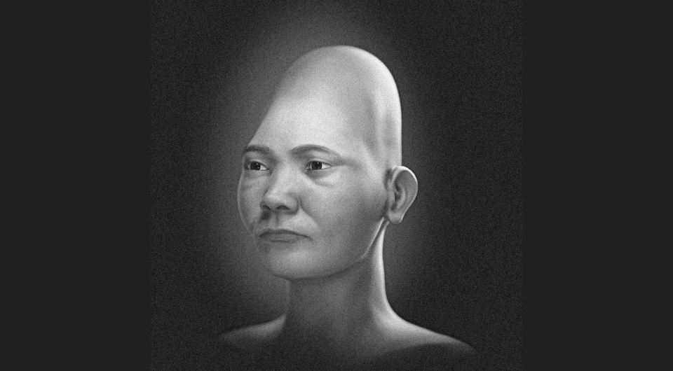 Группа ученых показала, как выглядела женщина с искусственно деформированным черепом