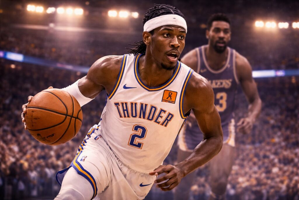 НБА: Шай Гилджес-Александер на пороге исторического рекорда Уилта Чемберлена