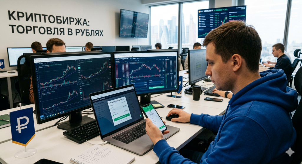 Как купить криптовалюту за рубли на криптобирже: пошаговое руководство для начинающих