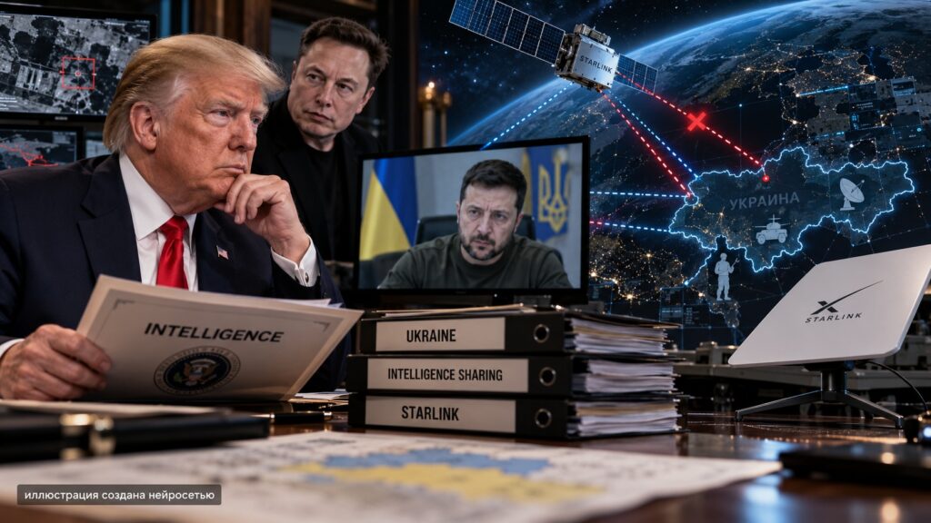 Politico: Трамп может ограничить доступ Украины к разведданным и Starlink